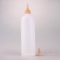long thin tip Hair care oil lotion plastic squeeze bottles